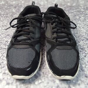 Skechers Bucolo Memory Foam Mens Premium Running Fitness Gym Trainers Black